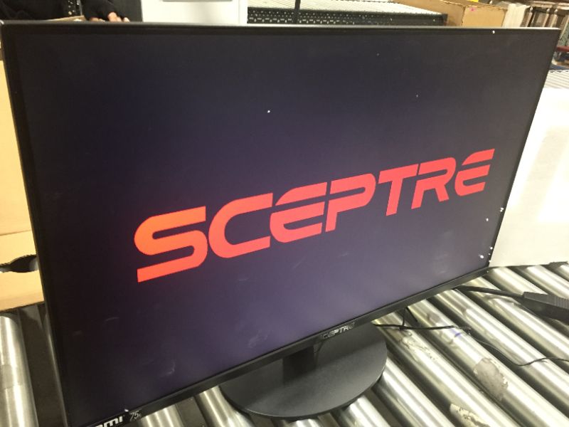 Photo 2 of Sceptre E275W-1920 27" 75Hz Monitor HDMI VGA Build-In Speakers, Metal Black
