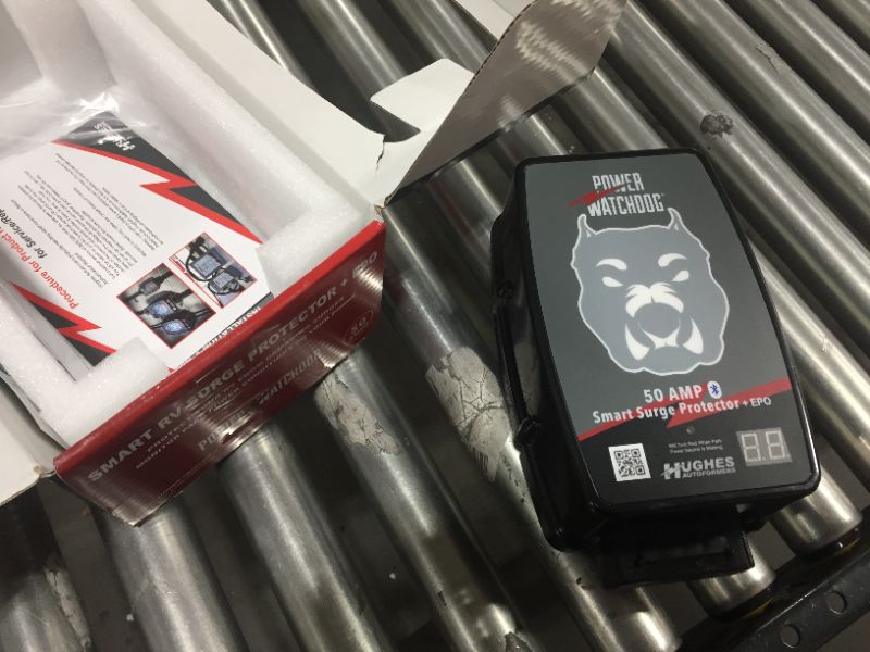 Photo 1 of Hughes Autoformers Power Watchdog Hardwired RV Auto Shutoff Smart Bluetooth Electrical Surge Protector, 50 Amp
