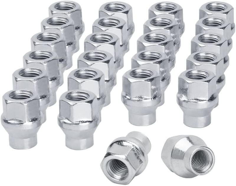 Photo 1 of 12x1.5 Extended Open Ended Lug Nuts, KSP 20PCS 7mm Shank Thread Pitch M12x1.5 Aftermarket Wheels Lug Nuts