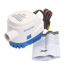 Photo 1 of Amarine 12V Automatic Submersible 1100GPH Boat Bilge Water Pump Auto with Float Switch-New (Current 3.8A)
