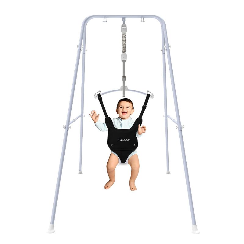 Photo 1 of Baby Jumper with Stand,Baby Bouncer,Easy Set-Up,Baby Exerciser for Active Babies,Suitable for Indoor and Outdoor