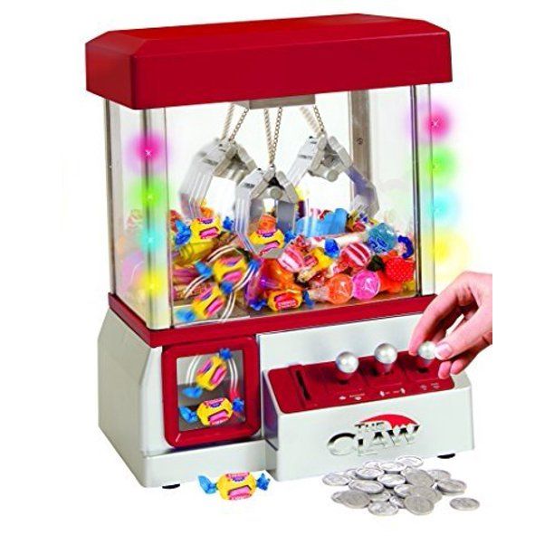 Photo 1 of Mini Claw Machine For Kids, Red – Fill With Prizes and Candy