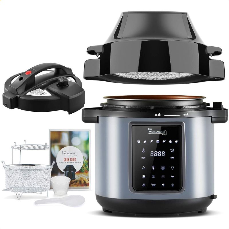 Photo 1 of MICHELANGELO Air Fryer Pressure Cooker Combo 6QT