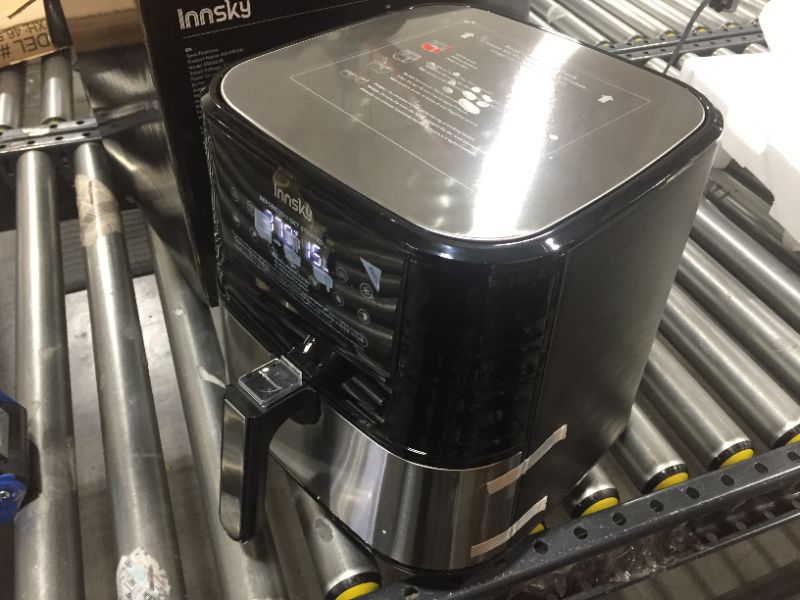 Photo 3 of Innsky Air Fryer XL 5.8 QT, ?2021 Upgraded? 11 in 1 Oilless Air Fryers Oven, Easy One Touch Screen with Preheat & Delay Start, ETL Listed, Airfryer 1700W for Air Fry, Roast, Bake, Grill, Recipe Book
