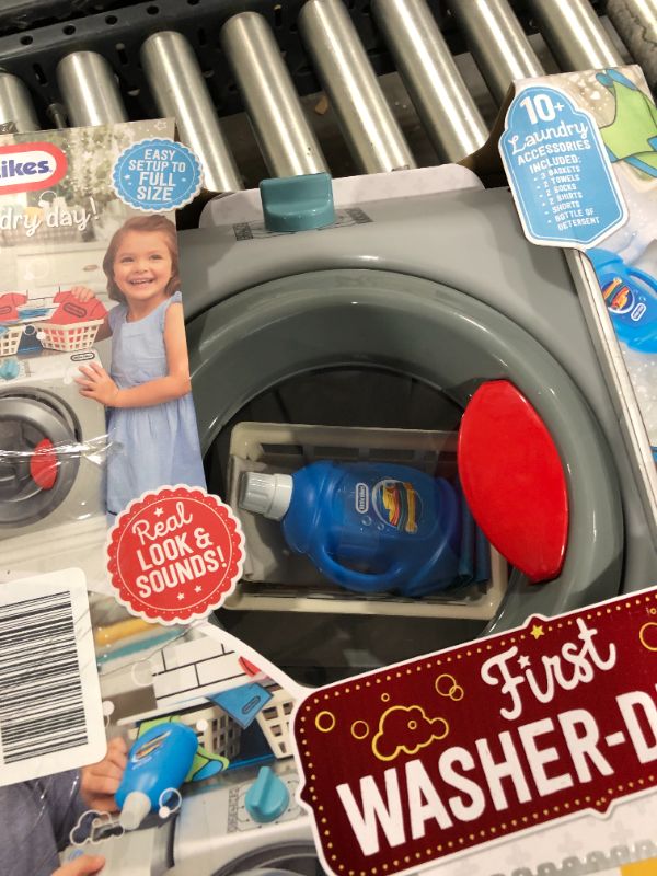 Photo 2 of Little Tikes First Washer-Dryer Realistic Pretend Play Appliance for Kids