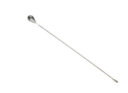Photo 1 of Barfly Classic Bar Spoon, 19-5/8" (50 Cm), Weighted Teardrop Shaped End
