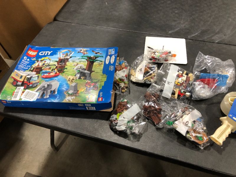 Photo 2 of LEGO City Wildlife Rescue Camp 60307 Building Kit; Animal Playset; Top Toy for Kids Aged 6 and Up; New 2021 (503 Pieces)
