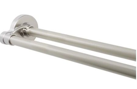 Photo 1 of 72" Adjustable Straight Shower Curtain Rod