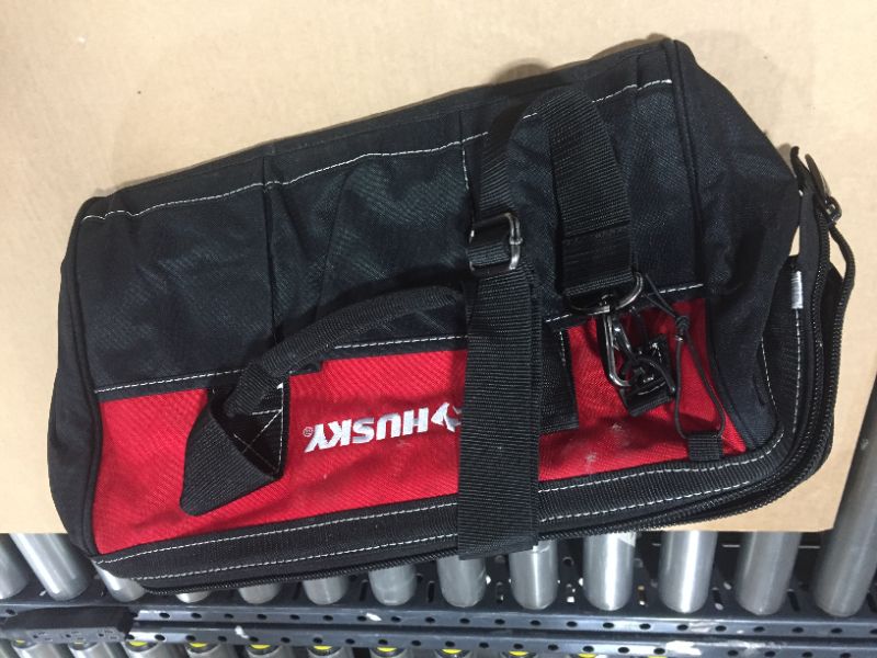 Photo 2 of 24 in. 16 Pocket Zippered Tool Bag
