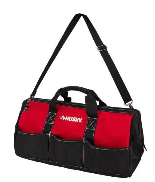 Photo 1 of 24 in. 16 Pocket Zippered Tool Bag
