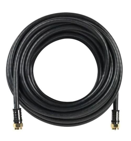 Photo 1 of 50 ft. RG-6 Coaxial Cable - Black
