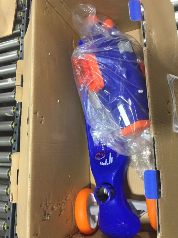 Photo 3 of NERF  3-Wheel Blaster Scooter with Dual Trigger and Rapid Fire Action