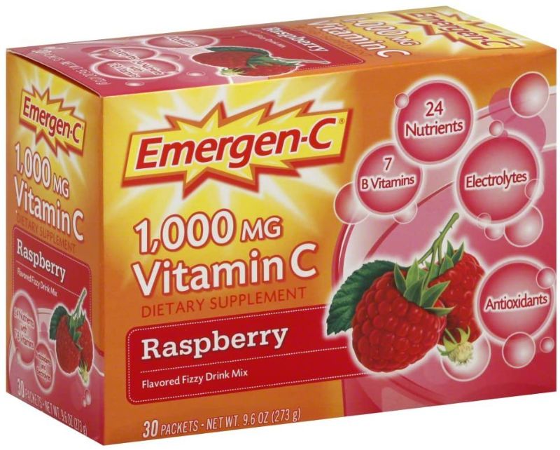 Photo 1 of Alacer Emergen C Raspberry 30 Pkt