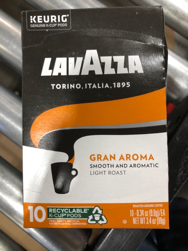 Photo 1 of Gran Aroma Medium Roast Ground Coffee Pods by Lavazza for - 10 x 0.34 oz Coffee