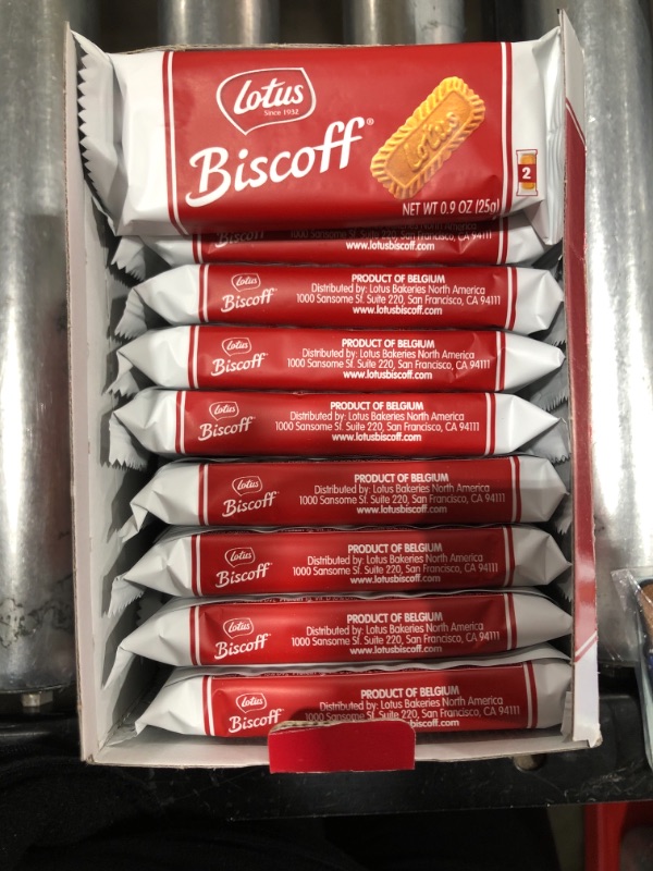 Photo 2 of Biscoff Cookies Extra Large Caddy Twin Packs (20 Twin Packs, 40 Cookies, 17.6 oz Total)