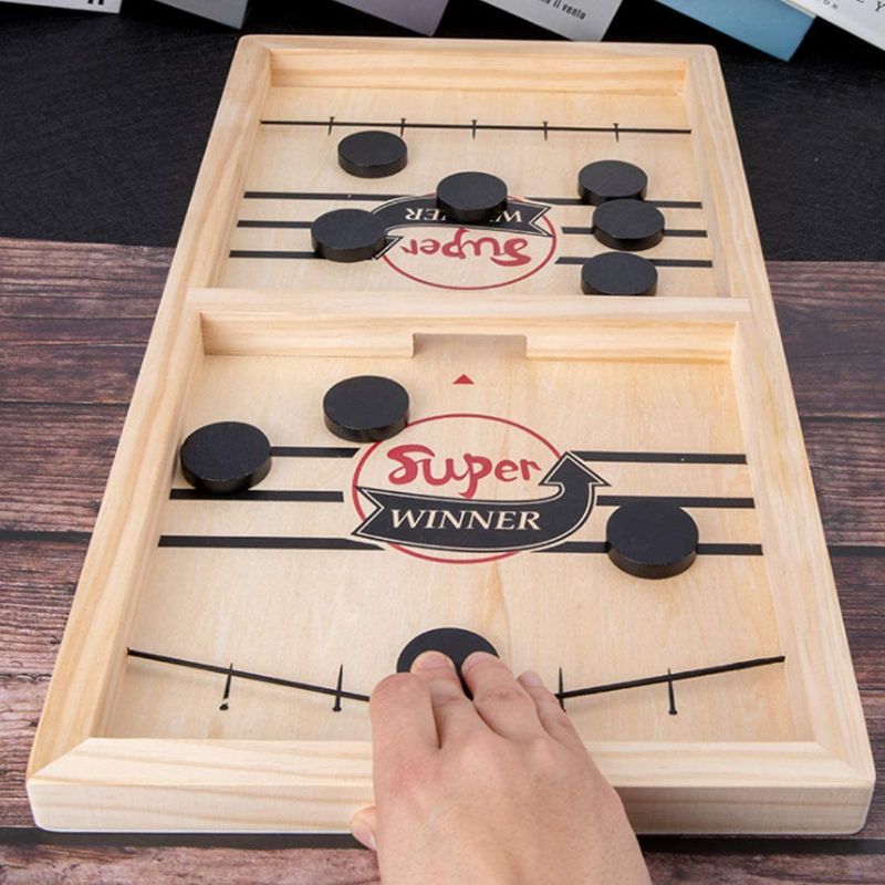 Photo 1 of Fast Sling Puck Game ,Slingshot Games Toy,Paced Winner Board Games Toys for Kids & Adults Large Size
