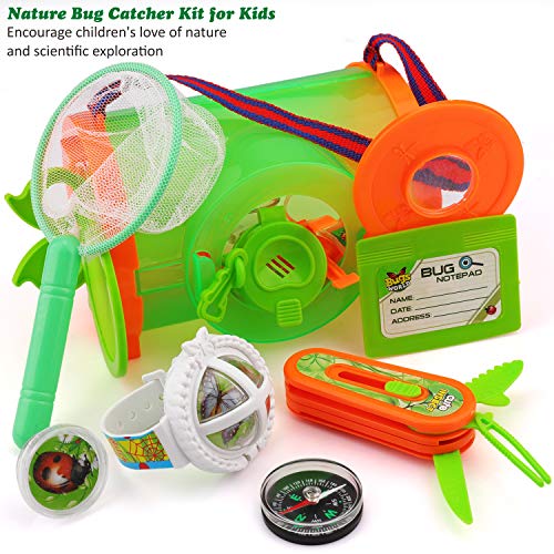 Photo 1 of Outdoor Bug Catcher Kit for Kids-12Pcs Bug Insect Catching & Observation Kit