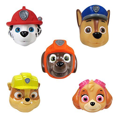 Photo 1 of Nickelodeon Paw Patrol Bath Squirter, 5 Pack
