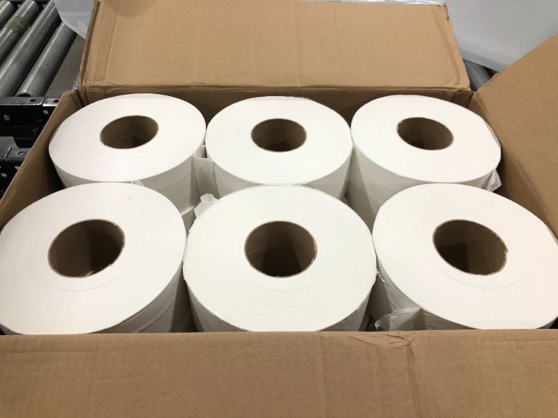 Photo 2 of 12 ROLLS: Tork Jumbo Bath Tissue Rolls, White