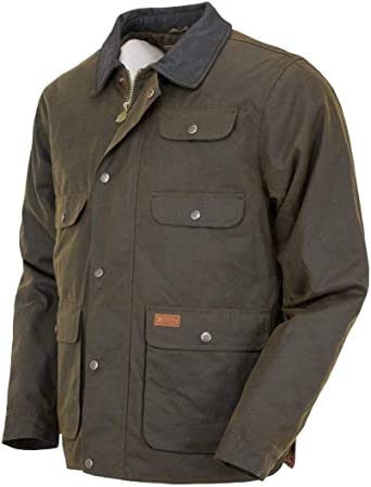 Photo 1 of Outback Trading Company Men's 2161 Overlander Waterproof Breathable Cotton Oilskin Outdoor Jacket