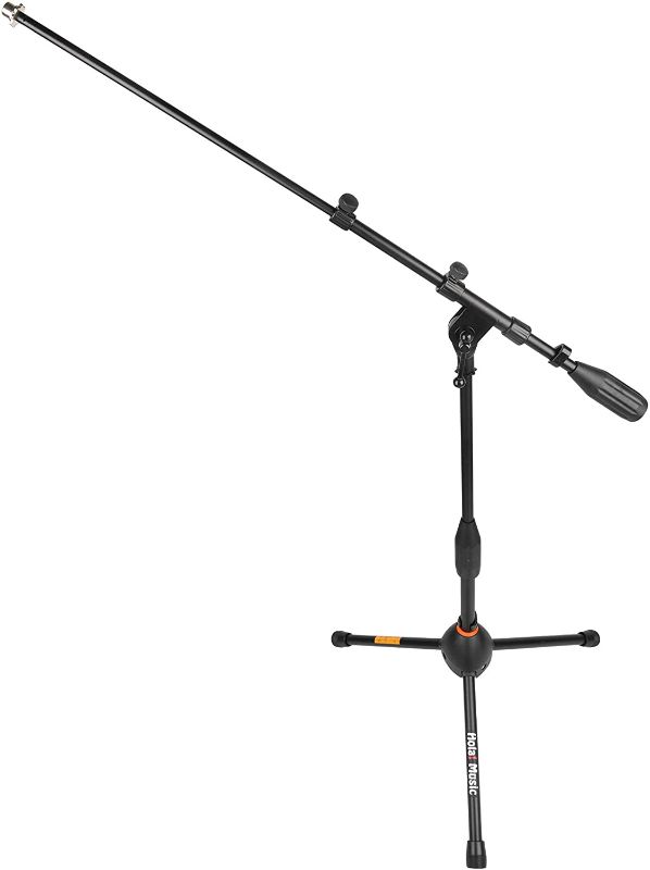 Photo 1 of Hola! Music Mic Stand w/ Adjustable Height for Home, Studio, Office or Stage Use – Low Profile (Kick Drum)