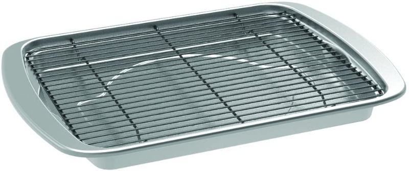 Photo 1 of 2 Pack Nordic Ware Oven Crisp Baking Tray, 17.10 x 12.40 x 1.40 inches, Natural