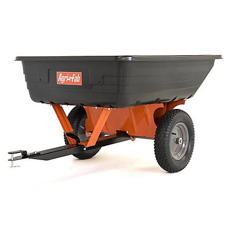 Photo 1 of 10 cu.ft. Poly Tow Heavy-Duty Dump Cart,
