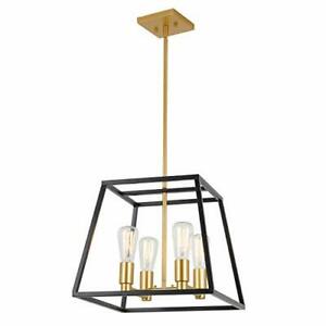 Photo 1 of Artika Car15 Carter Square 4 Pendant Light Fixture Kitchen Island Chandelier
