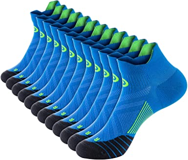 Photo 1 of PAPLUS Ankle Compression Sock for Men and Women 2/4/6 Pairs, Low Cut Compression Running Sock with Ankle Support

