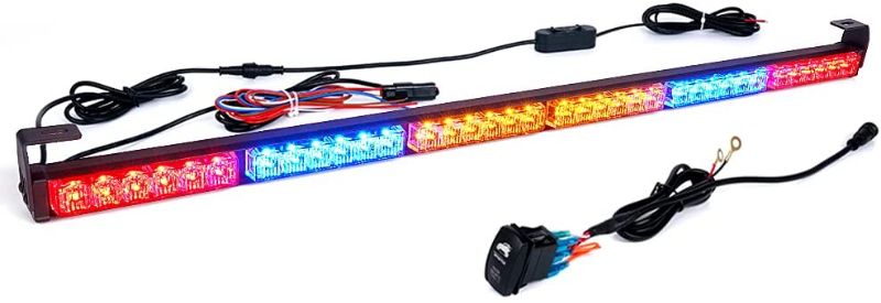 Photo 1 of Xprite 36" Rear LED Chase Light Bars, All in One w/ Strobe Brake Reverse Turn Signal for Jeep, Yamaha, Can-Am Maverick, ATV, UTV, Side by Side and Off Road Trophy Truck Vehicles - RBYYBR
