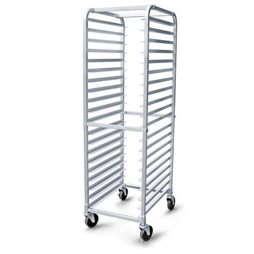 Photo 1 of  New Star 36527 Aluminum 20-Tier Commercial Kitchen Bun Pan Sheet Pan Rack, 26 by 20 by 69-Inch