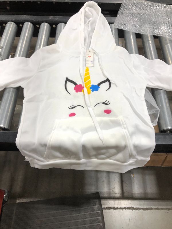 Photo 1 of Kids white hoodie (S)