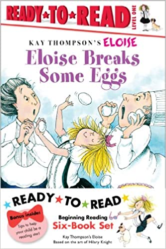 Photo 1 of Eloise Ready-to-Read Value Pack #2: Eloise Breaks Some Eggs; Eloise and the Dinosaurs; Eloise at the Ball Game; Eloise Has A Lesson; Eloise Skates!; Eloise's New Bonnet