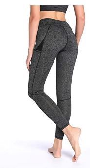 Photo 1 of Tuerton Women's Yoga Running Pants Workout Leggings Size Large