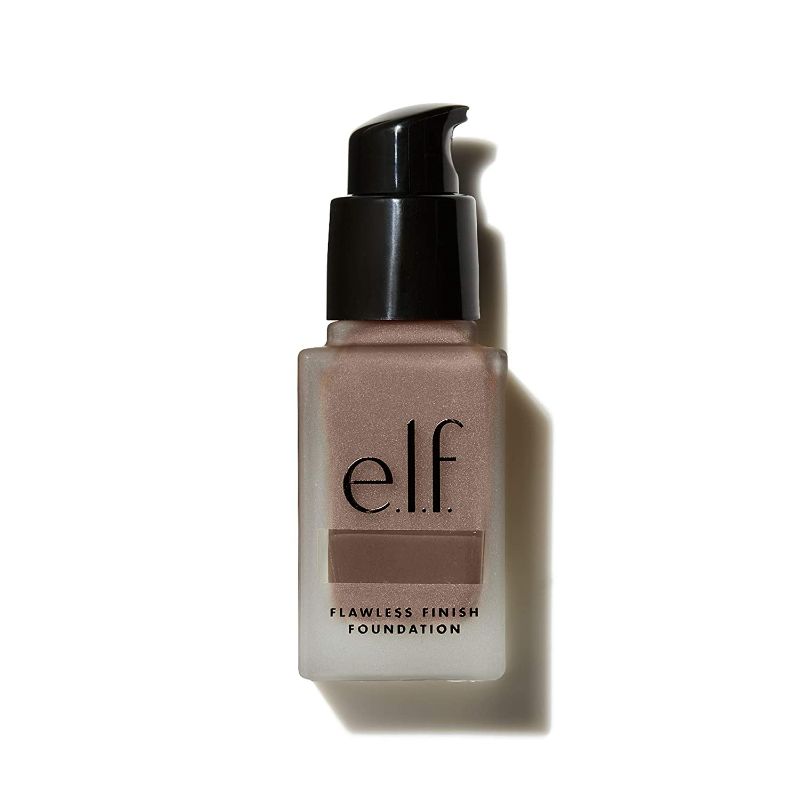 Photo 1 of 3pk | e.l.f. Flawless Finish Foundation, Lightweight & Medium Coverage, Semi-Matte Finish, Chestnut, 0.68 Fl Oz (20mL)
