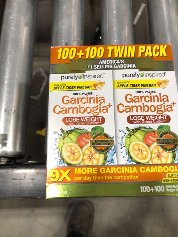 Photo 1 of 2 Purely Inspired ORGANIC Garcinia Cambogia+ LoseWeight 200 Caplets EX 04/16/2022
