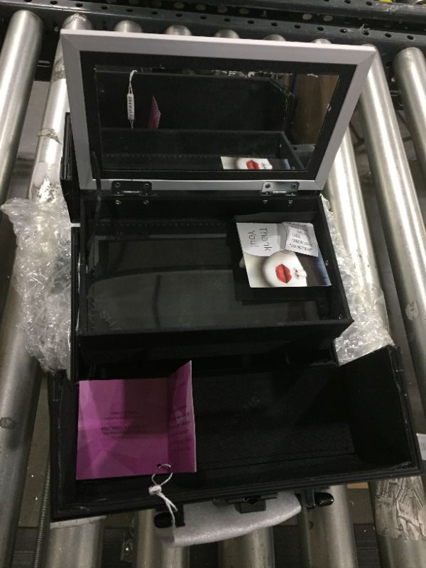 Photo 1 of SHANY Mini Makeup Train Case With Mirror - Twilit
