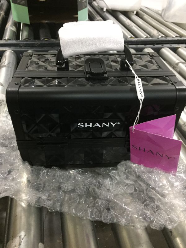 Photo 2 of SHANY Mini Makeup Train Case With Mirror - Twilit
