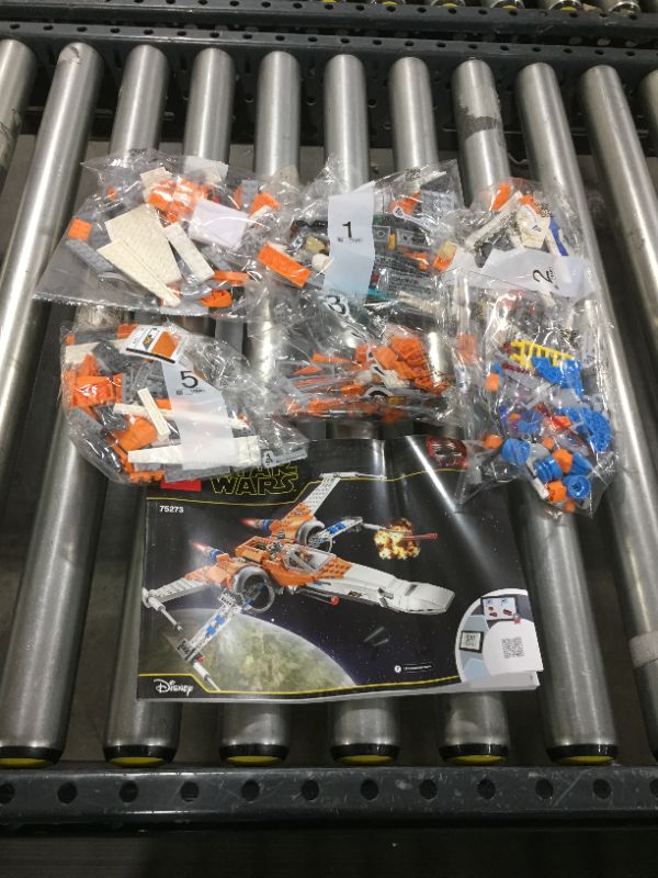 Photo 2 of LEGO Star Wars Poe Dameron's X-Wing Fighter 75273 Building Kit, Cool Construction Toy for Kids, New 2020 (761 Pieces)
