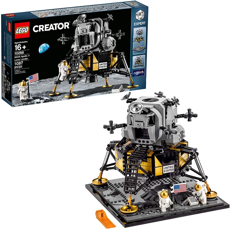 Photo 1 of LEGO Creator Expert NASA Apollo 11 Lunar Lander 10266 Building Kit (1,087 Pieces)
