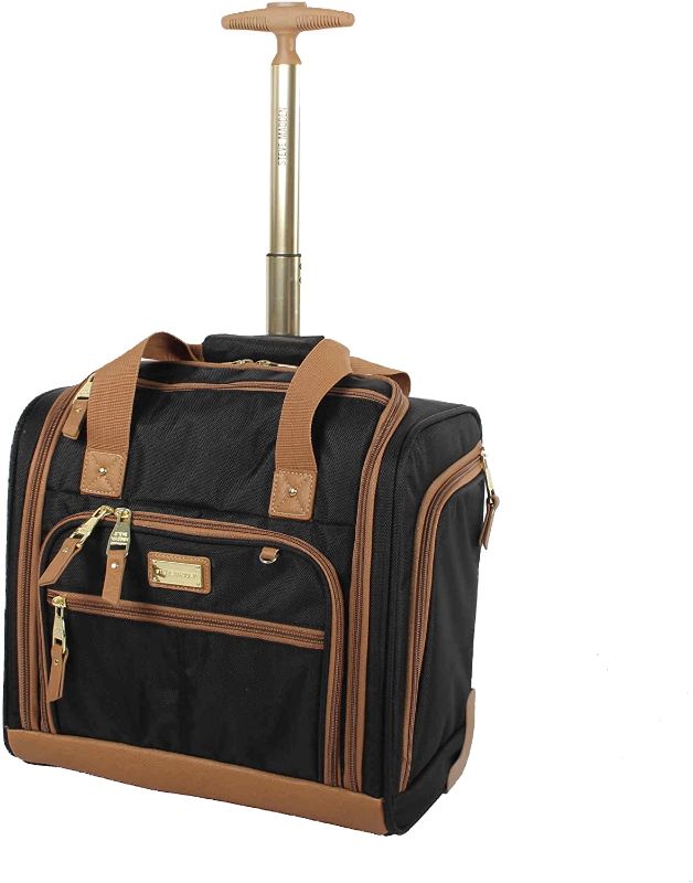 Photo 1 of Steve Madden Luggage Wheeled Suitcase Under Seat Bag (Harlo Black)
