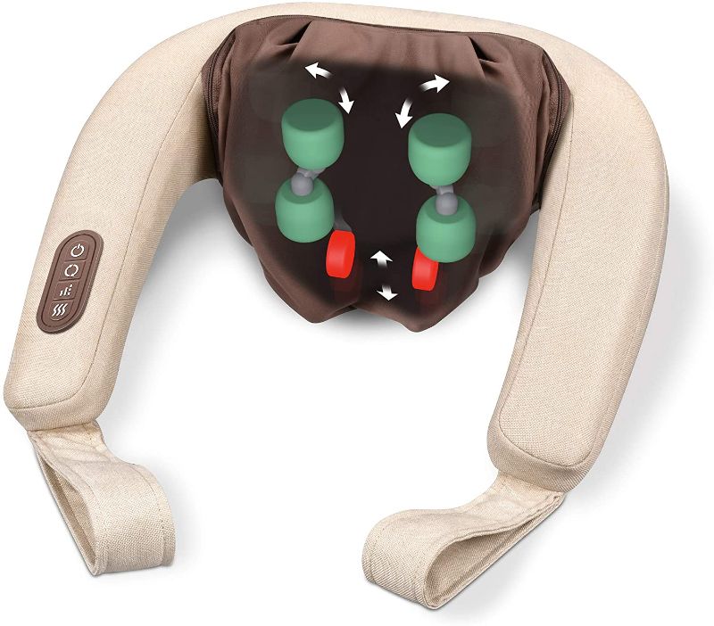 Photo 1 of Beurer Shiatsu Neck and Back Massager with Heat MG153--dirty 
