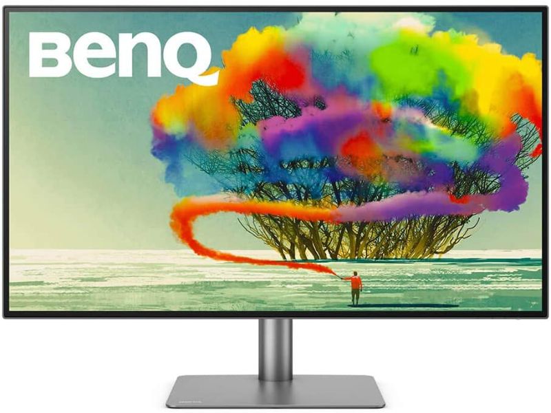 Photo 1 of PARTS! BenQ PD3220U 32 inch 4K Monitor IPS | HDR | AQCOLOR | Display P3 | DCI-P3 | sRGB|Rec.709 | Hotkey Puck G2 | Eye-Care | ICC sync | Thunderbolt 3 for Mac | Grey
