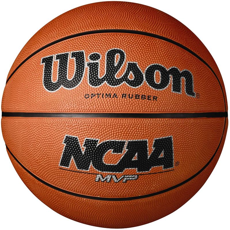 Photo 1 of WILSON NCAA MVP Rubber Basketball
