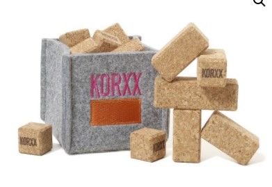 Photo 1 of KORXX BUILDING BRICKLES-- Brickles are little Korxx cork blocks, perfect for a single child or for adding to other sets.


