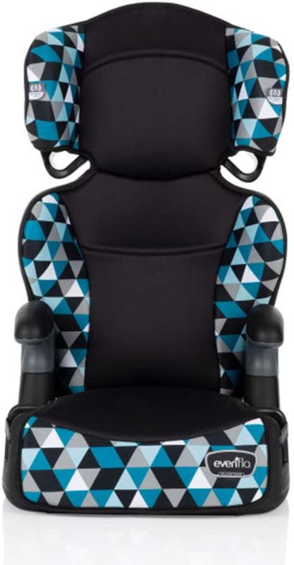 Photo 1 of Evenflo 31912381C Big Kid Highback 2-In-1 Belt-Positioning Booster Car Seat (Boston Blue
