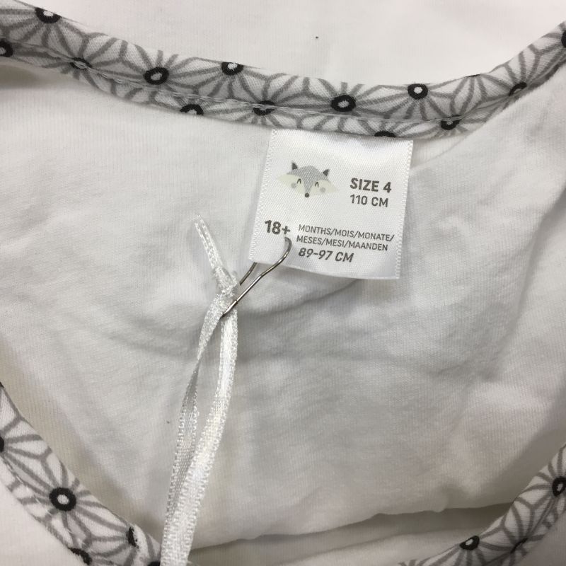 Photo 3 of Sweety Fox 2.5 TOG Baby Sleeping Bag, 36in, Grey - Sleeping Bag Baby 12-18 Months - Swaddle Bag with Organic Cotton - Baby Clothing Free of Chemicals and OEKO-TEX Certified - Unisex Baby Sleeping Bags - SIZE 4
