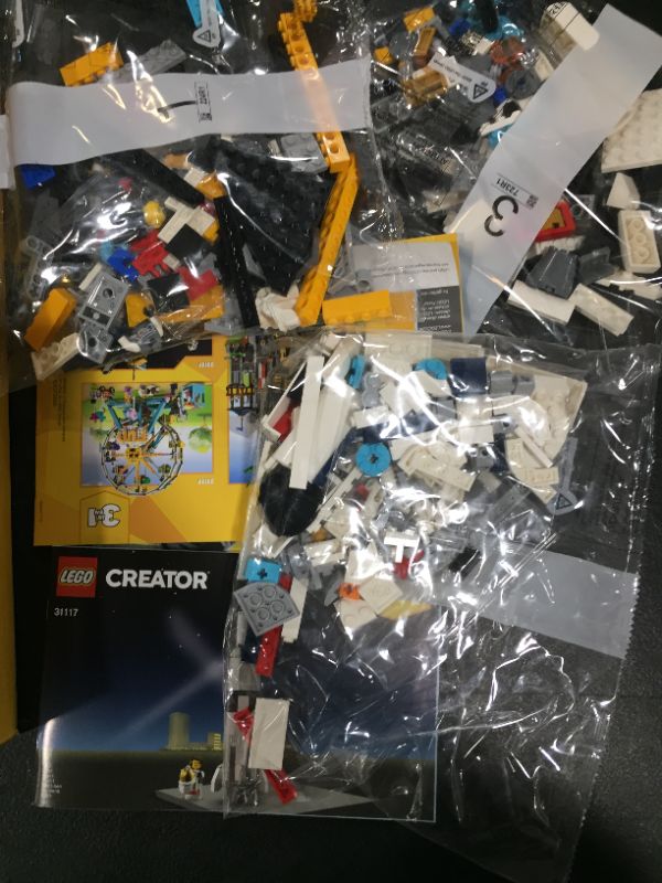 Photo 3 of LEGO Creator 3in1 Space Shuttle Adventure 31117 Building Kit; Cool Toys for Kids Who Love Rockets and Creative Fun; New 2021 (486 Pieces)