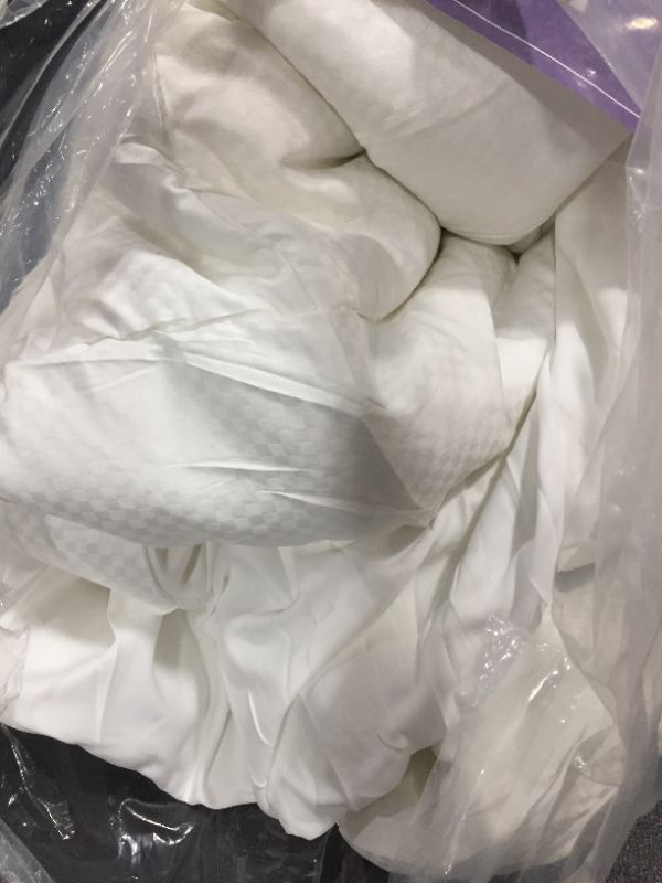 Photo 1 of DOMICARE  Mattress Pad Cover with Deep Pocket (8-21Inch), Cooling Mattress Topper Cotton Pillow Top, Down Alternative Fill 