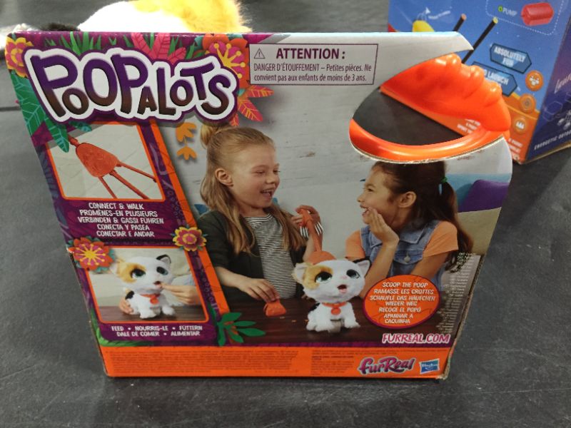 Photo 3 of FurReal Poopalots Big Wags Interactive Pet Toy, Connectible Leash System, Ages 4 and Up